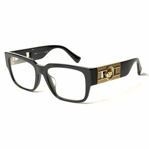 Versace Mod 3350F GB1 55mm Black eyeglasses New Authentic 3350 F